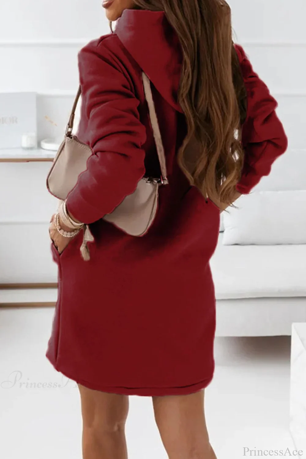 Hooded Mini Dress - Image 12