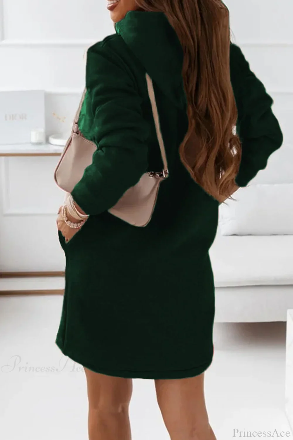 Hooded Mini Dress - Image 14
