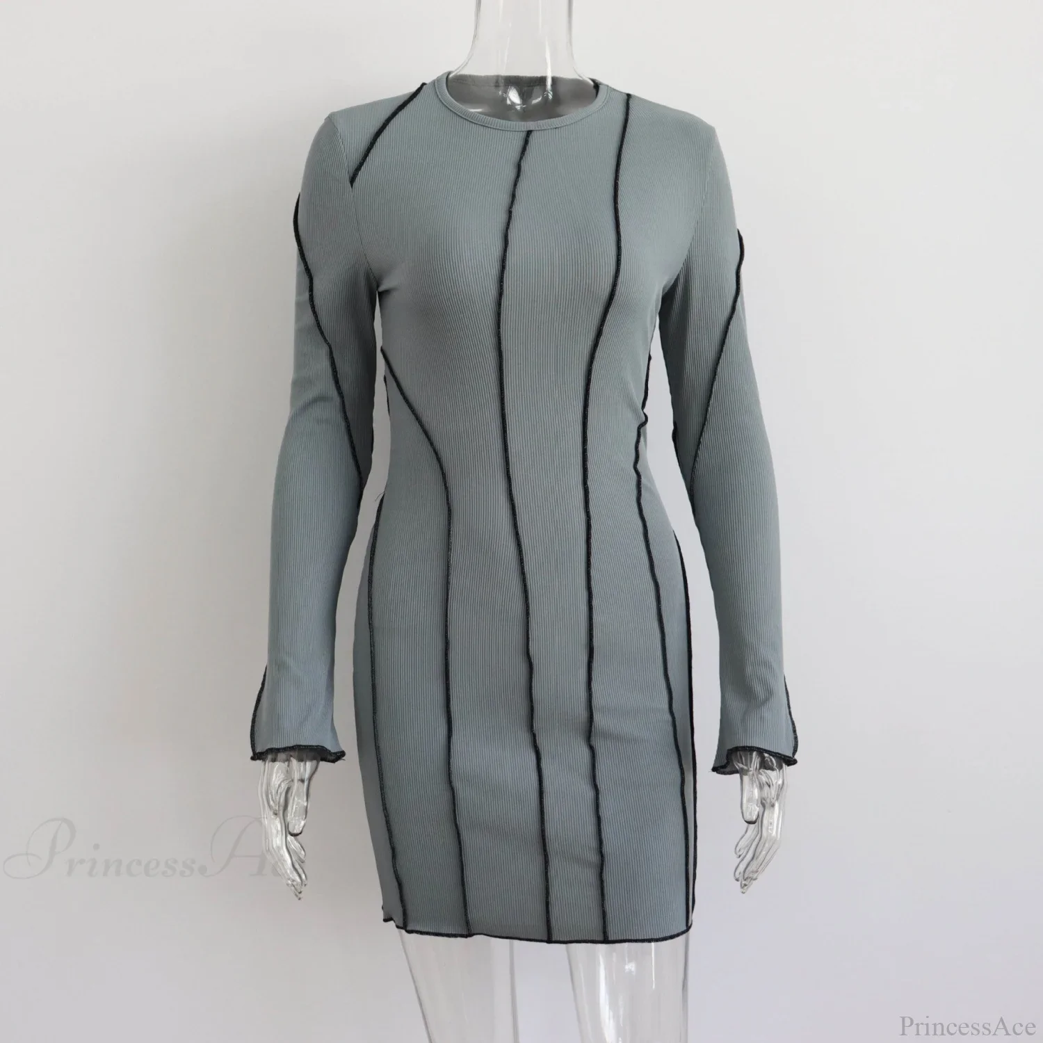 Flared Sleeve Dress - Image 8
