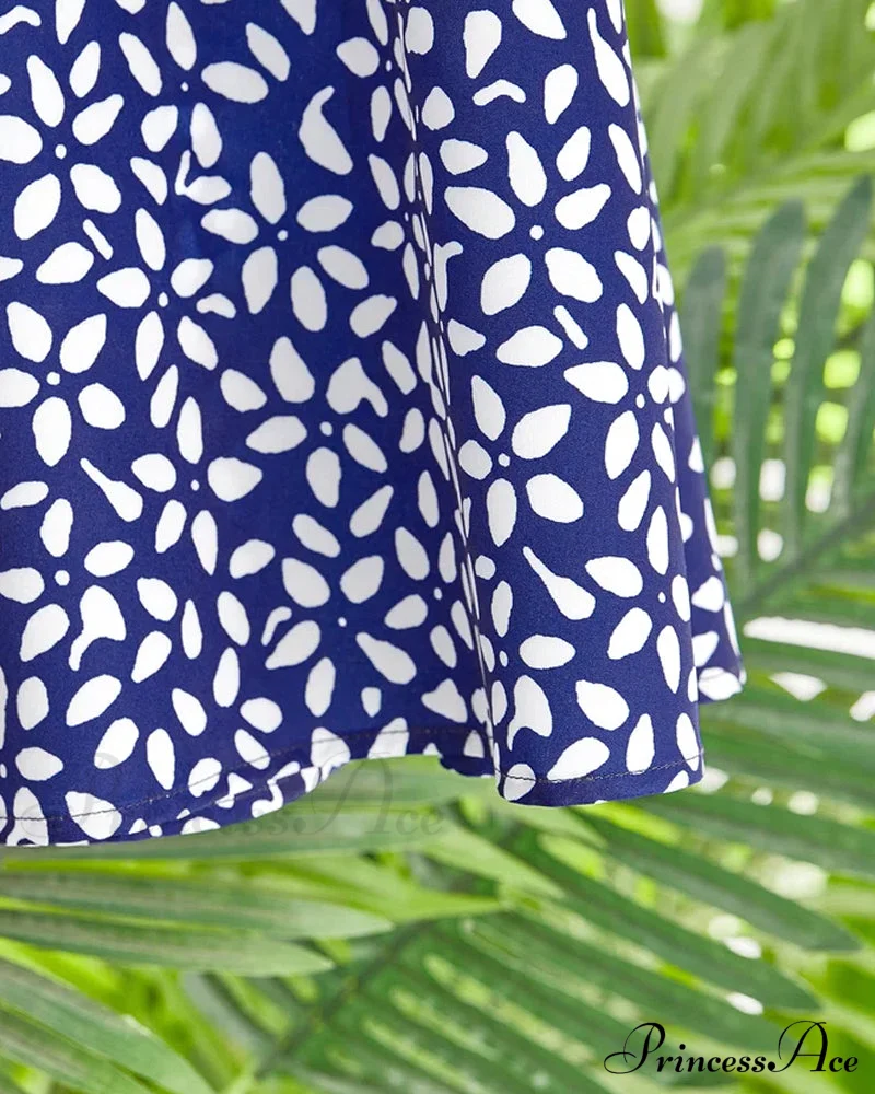 Floral dress with pockets - Image 2