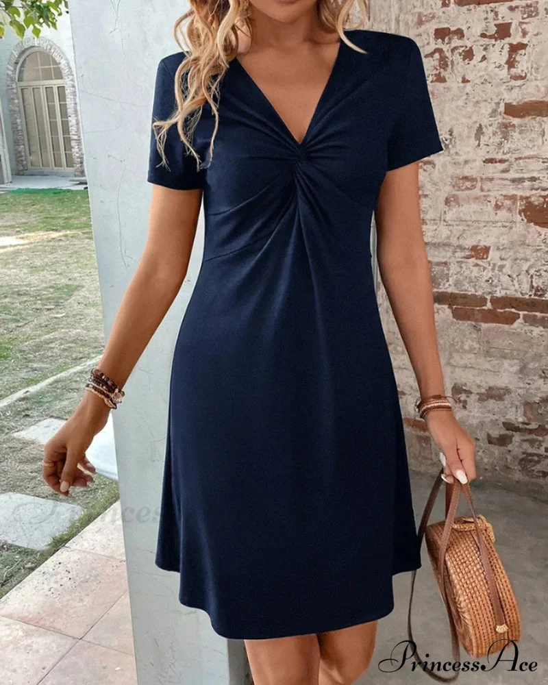 V Neck Dress with Twist Front Input: High Waisted Skinny Jeans Output: High Waisted Skinny Denim Pants Input: Floral Print Maxi Dress Output: Maxi Dress with Floral Print Input: Striped Off Shoulder Top Output: Off Shoulder Top with Striped Design