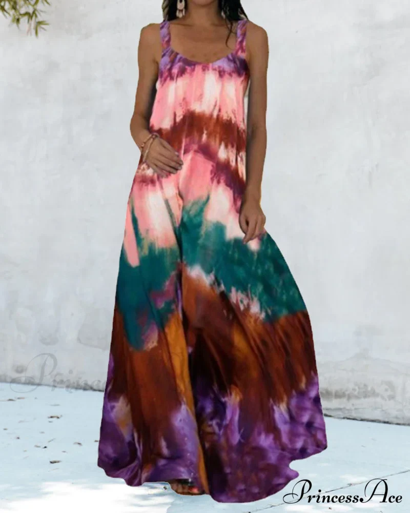 Tie-dye dress