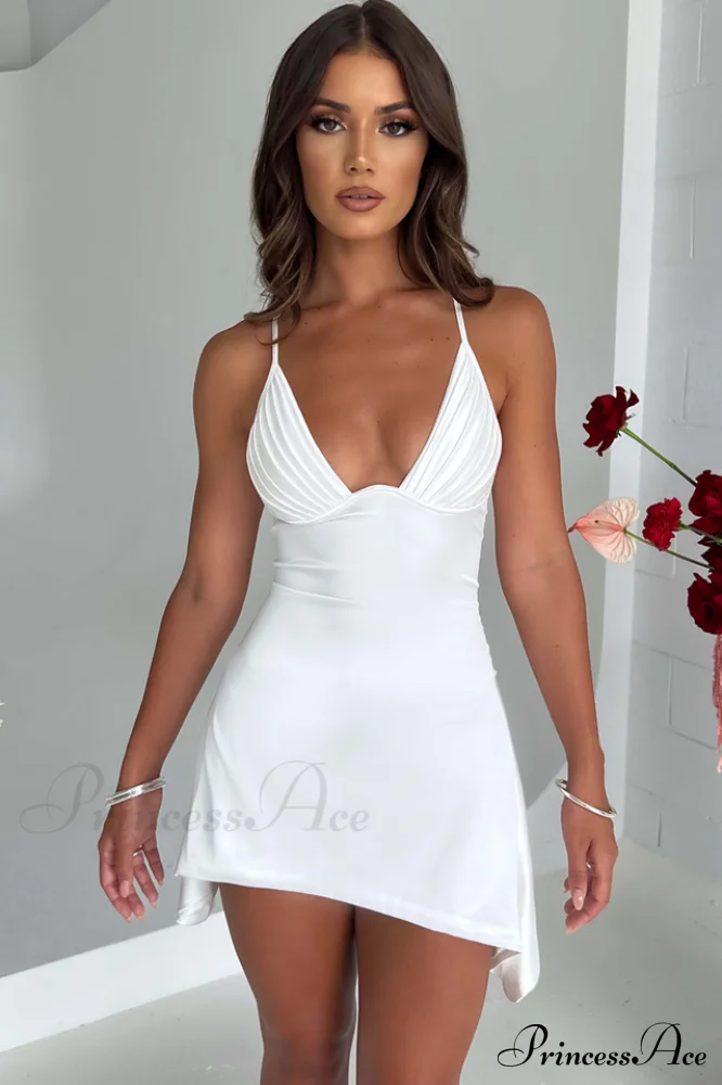 Clarise Elegant Mini Dress - Image 2