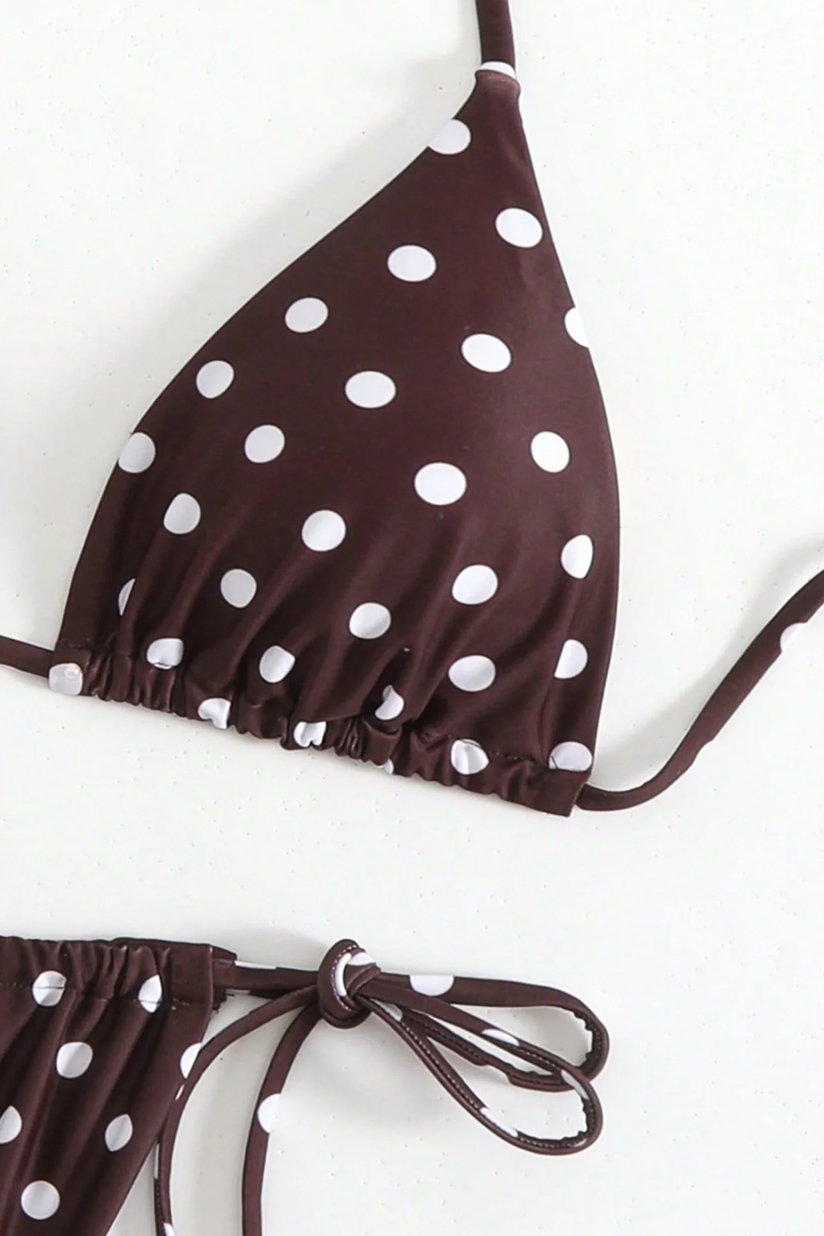 Printed Halter Tie Bikini Set - Image 3