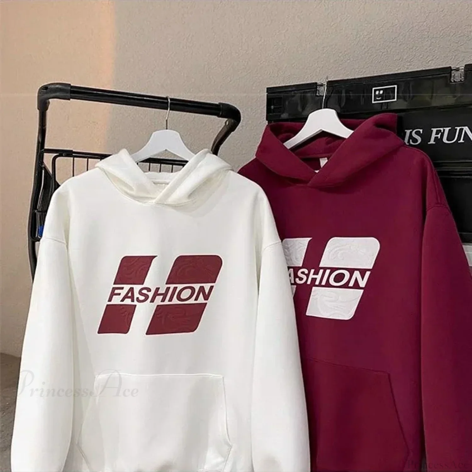 Printed Hip-Hop Street Hoodie - Image 3
