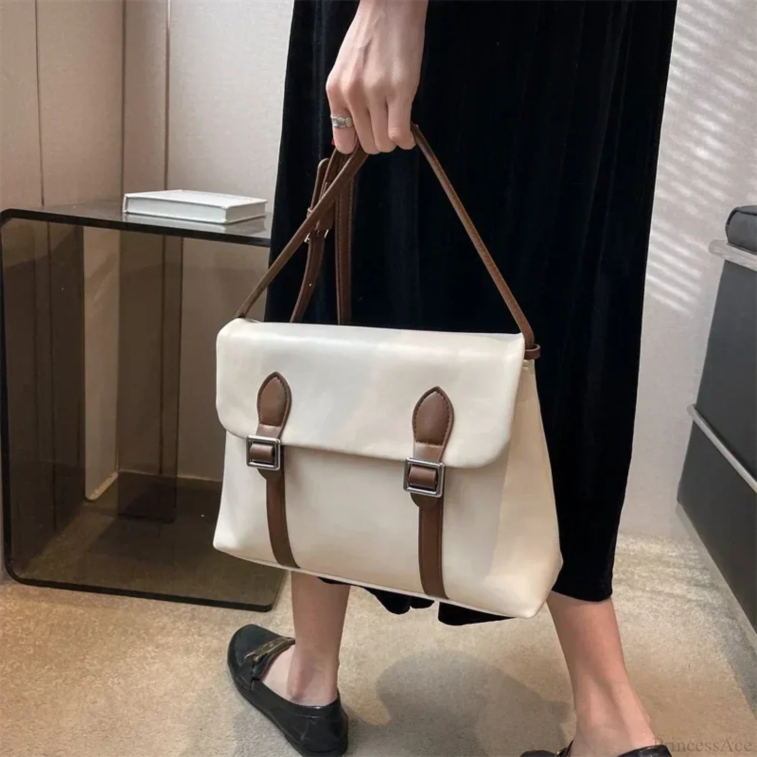 PU Leather Luxury Designer Crossbody Bag - Image 3