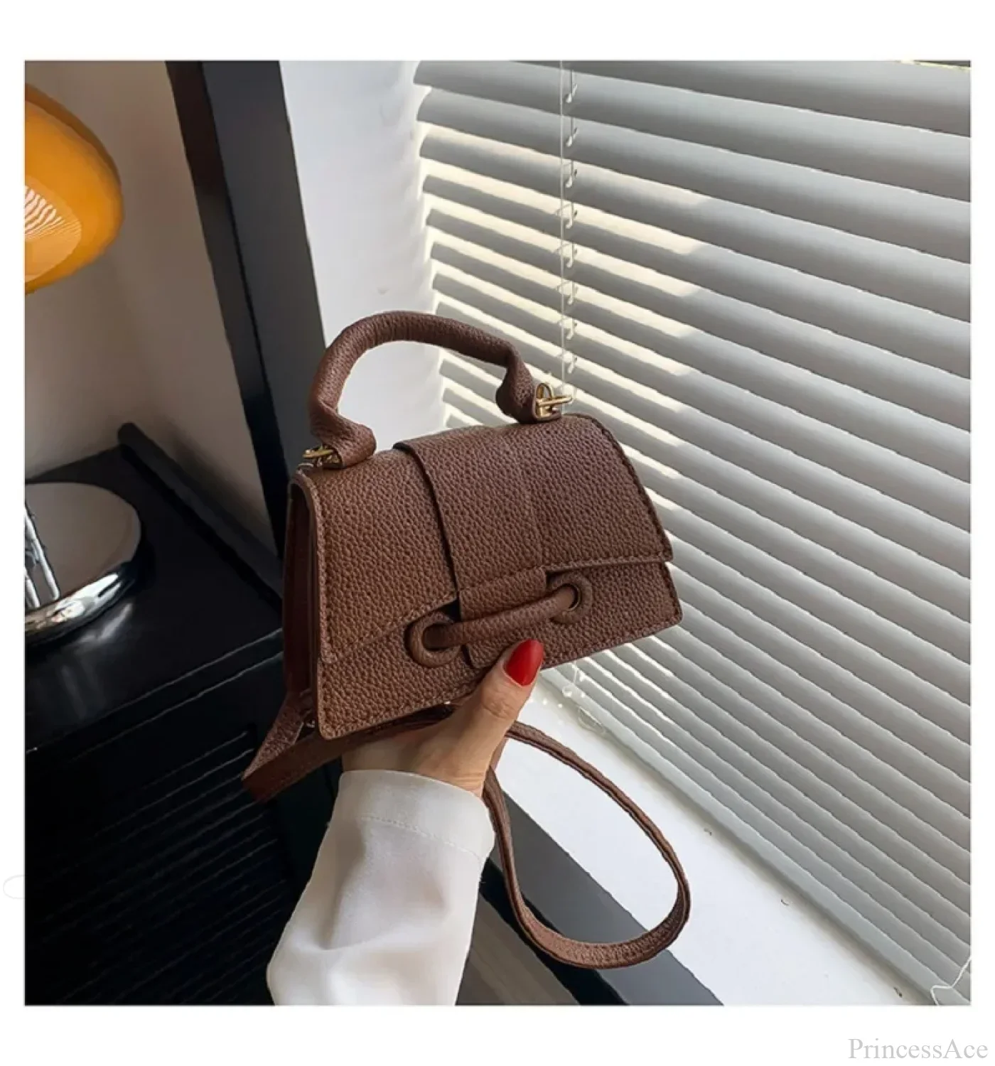 PU Leather Mini Crossbody Bag Designer Women’s Handbag - Image 8