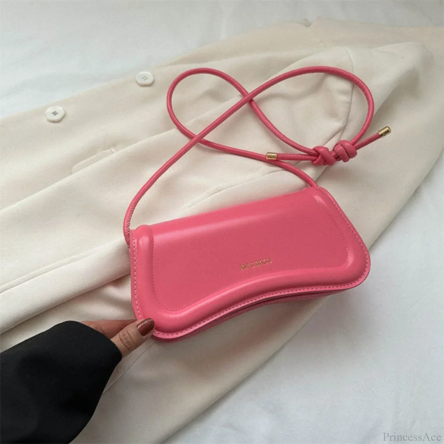 PU Leather Underarm Shoulder Crossbody Bag - Image 7