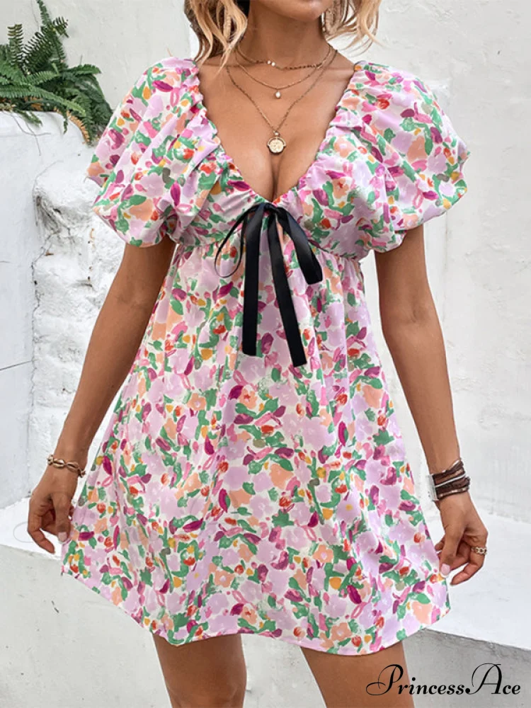 Puff Gown Arm Mini for Flowered Women - Image 5