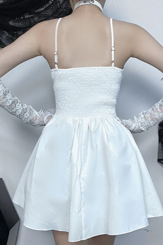 Puff Sleeve Cover Gothic Dress - Image 3