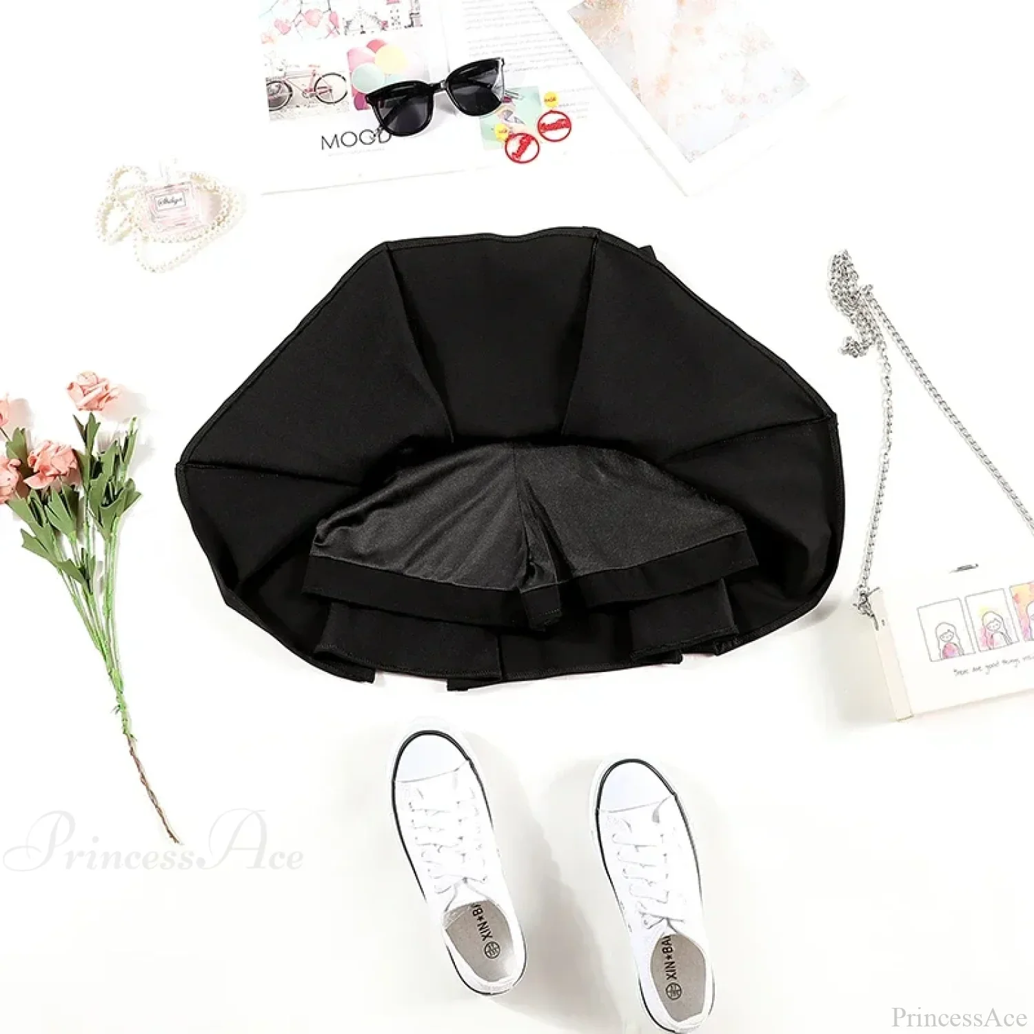 Punk Stud Retro Harajuku Skirt - Image 4