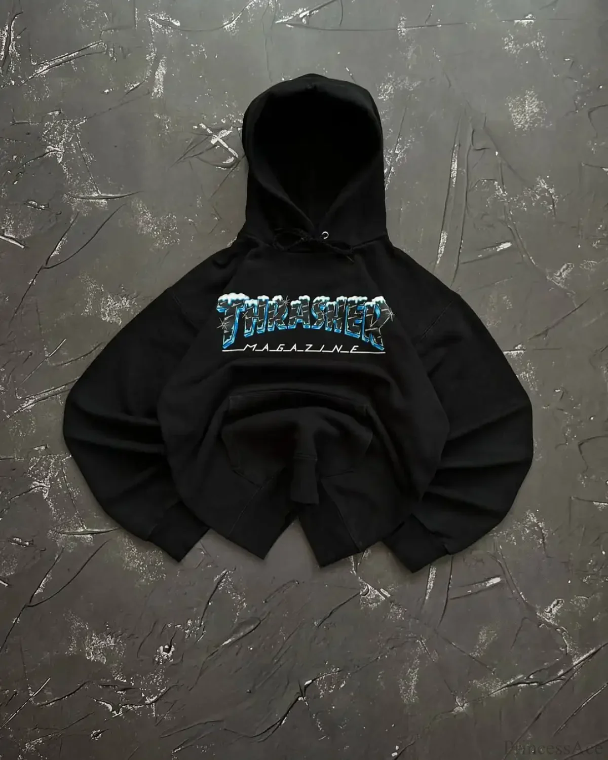 Punk Style Vintage Loose Sweatshirt - Image 6