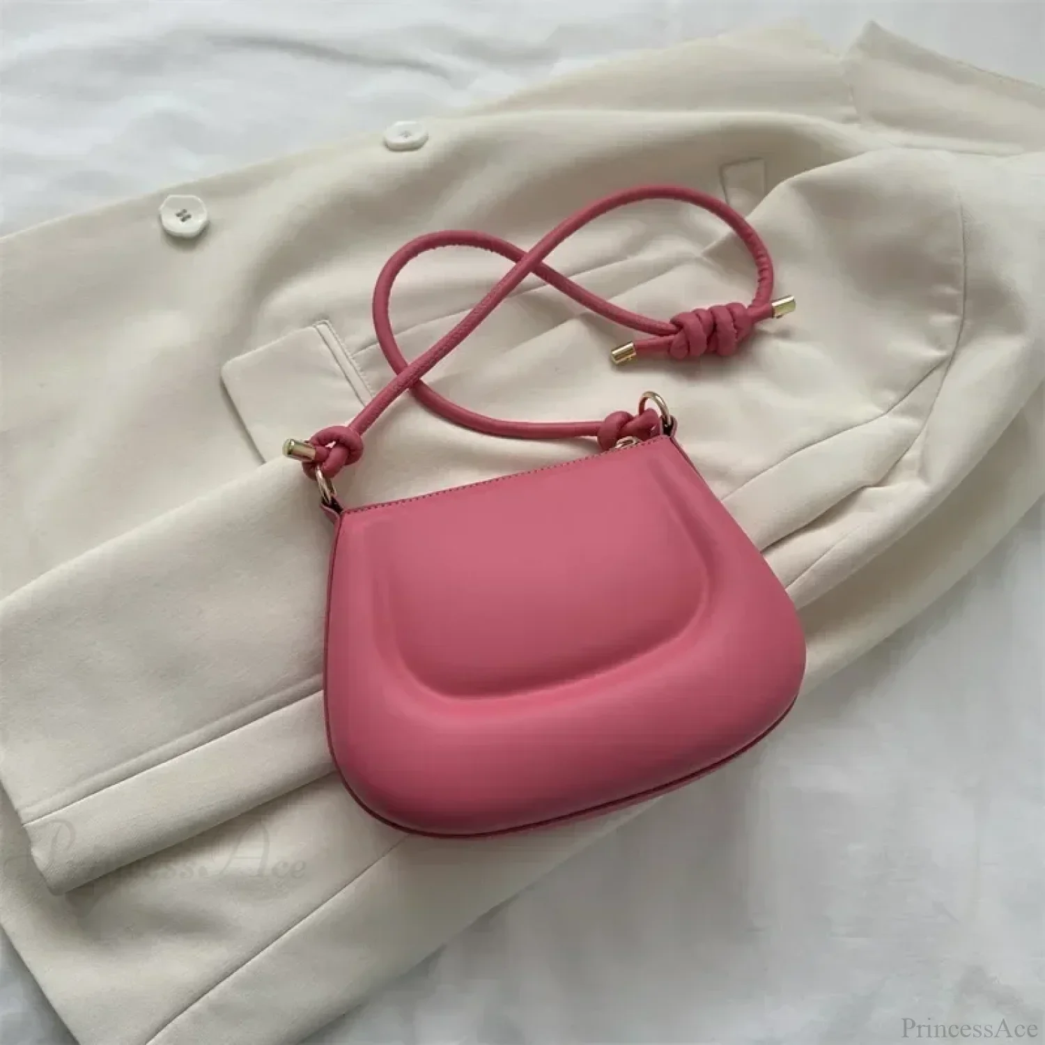 Purple Retro PU Leather Crossbody Shoulder Bag - Image 12