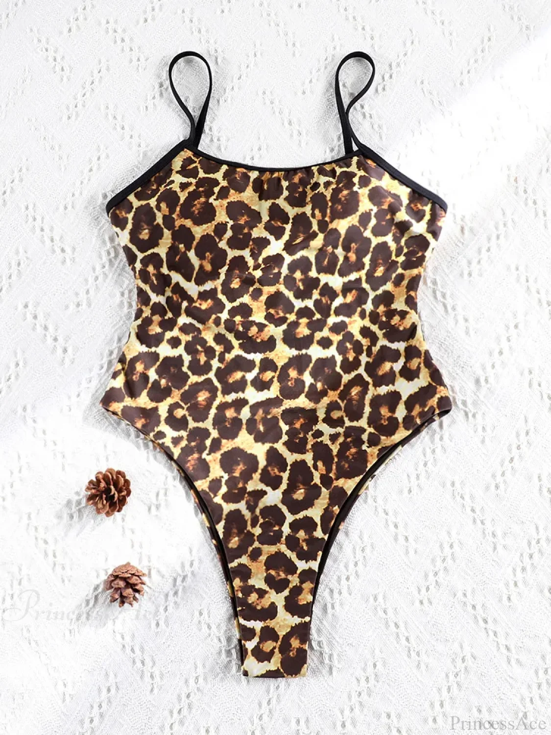 Purplish Blue Brazilian High Cut Monokini One Piece - Image 10
