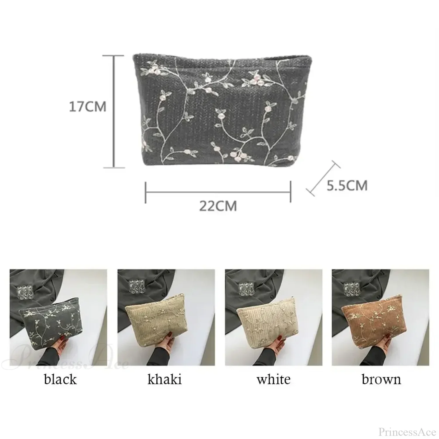 Rattan Handheld Straw Clutch Wristlet - Image 6