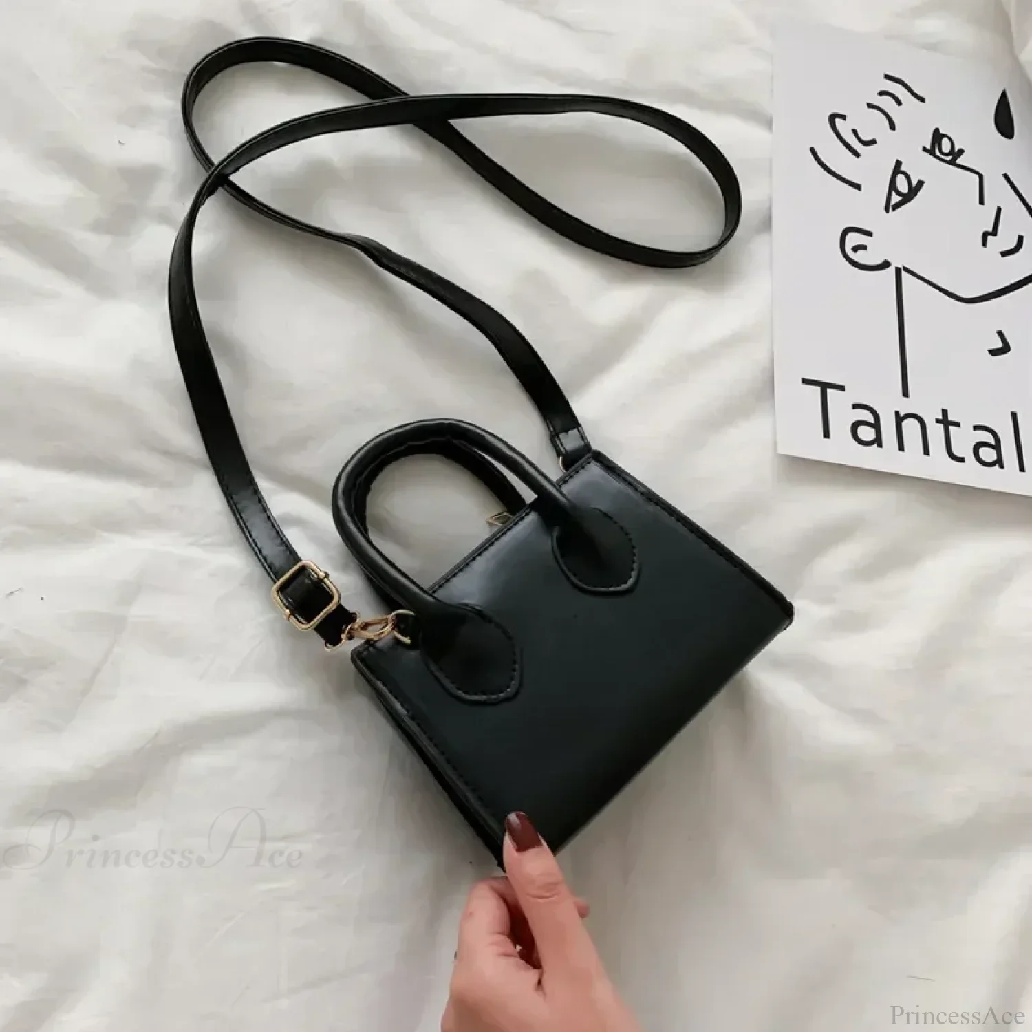 Retro Mini Crossbody Square Handbag Women’s Shoulder Bag - Image 8