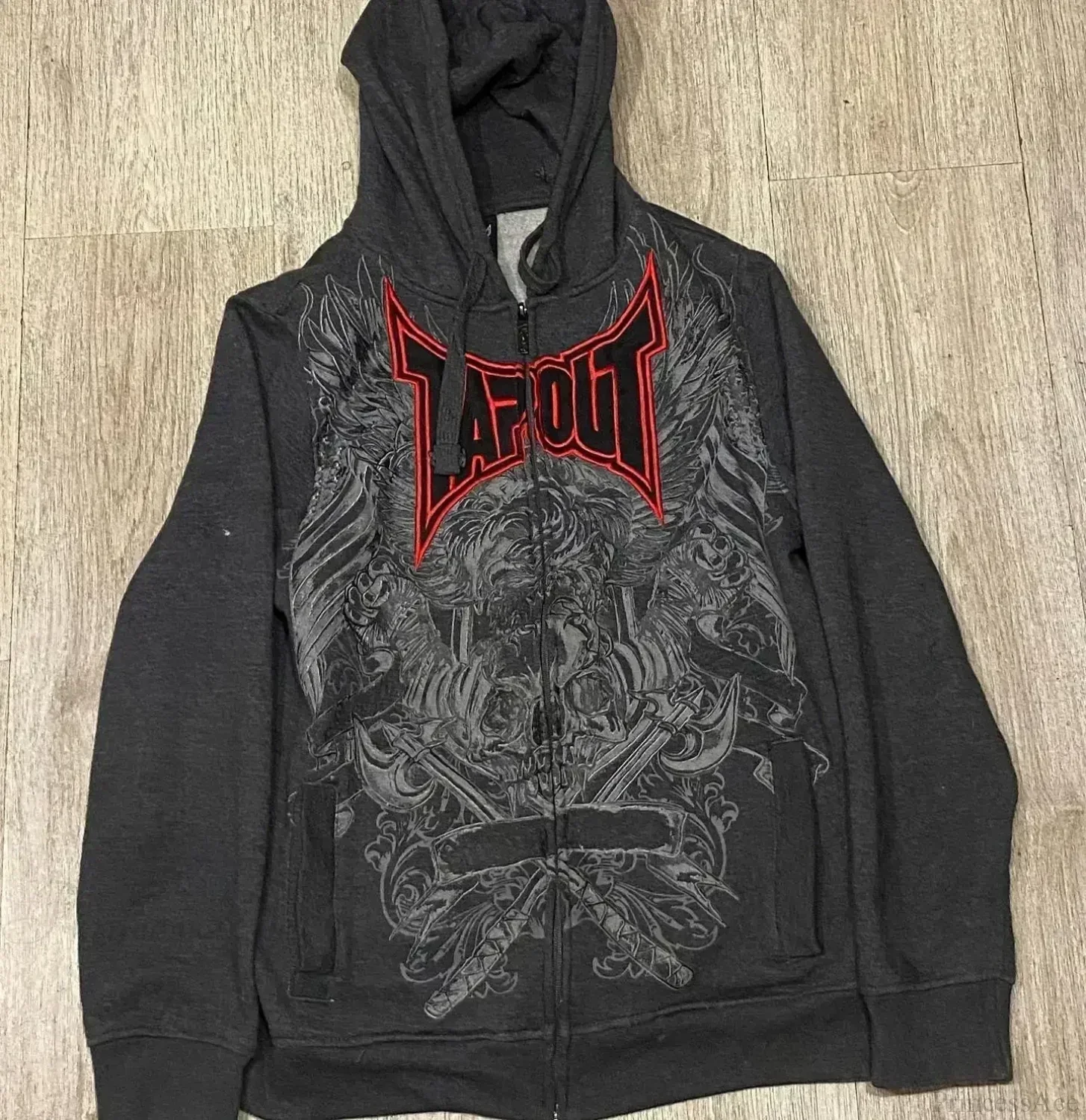 Retro Punk Fall Hoodie - Image 3