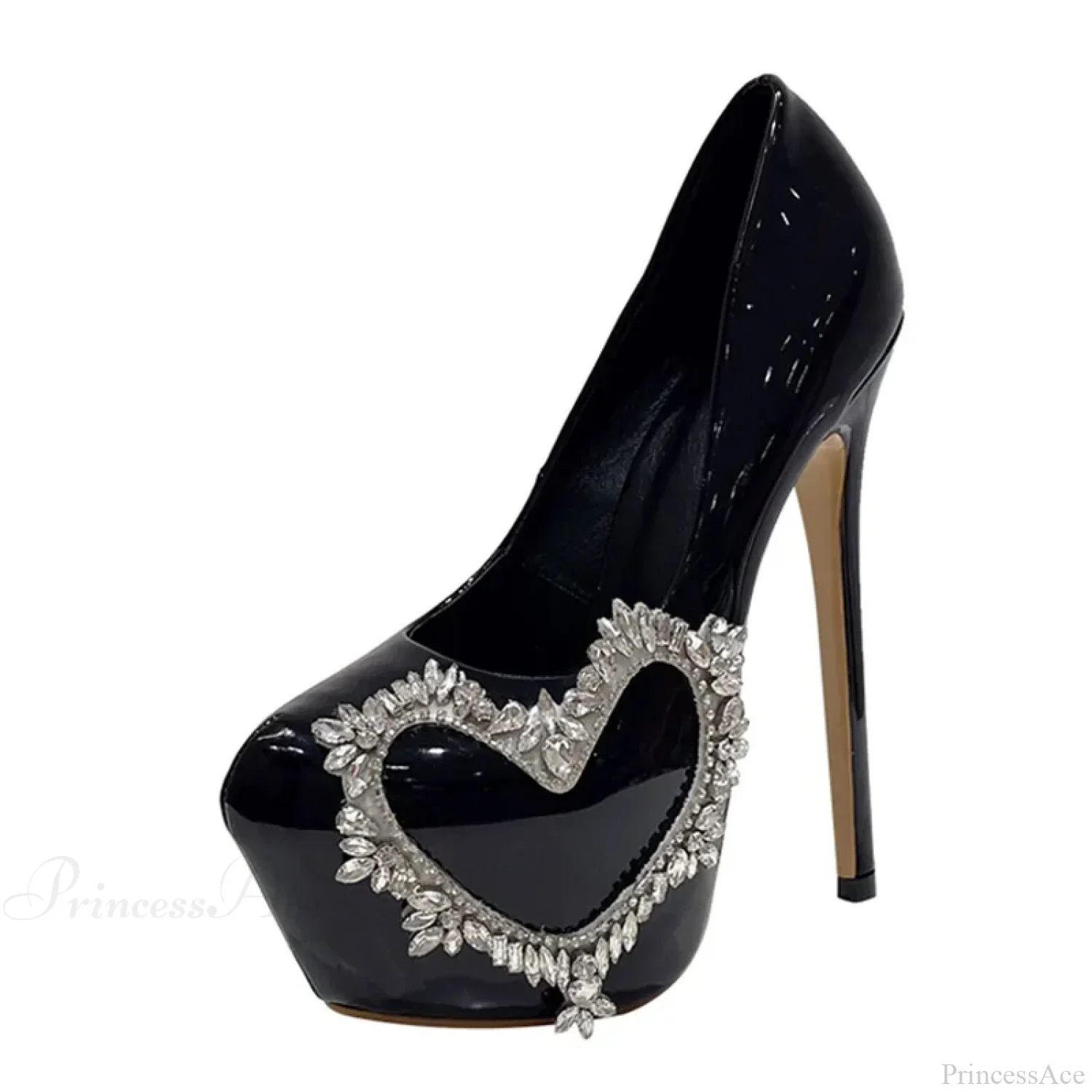 Runway Style Pink High-Heels Women Pumps Spring Autumn Round-Toe Crystal Platform Stiletto Wedding High Heel - Image 7
