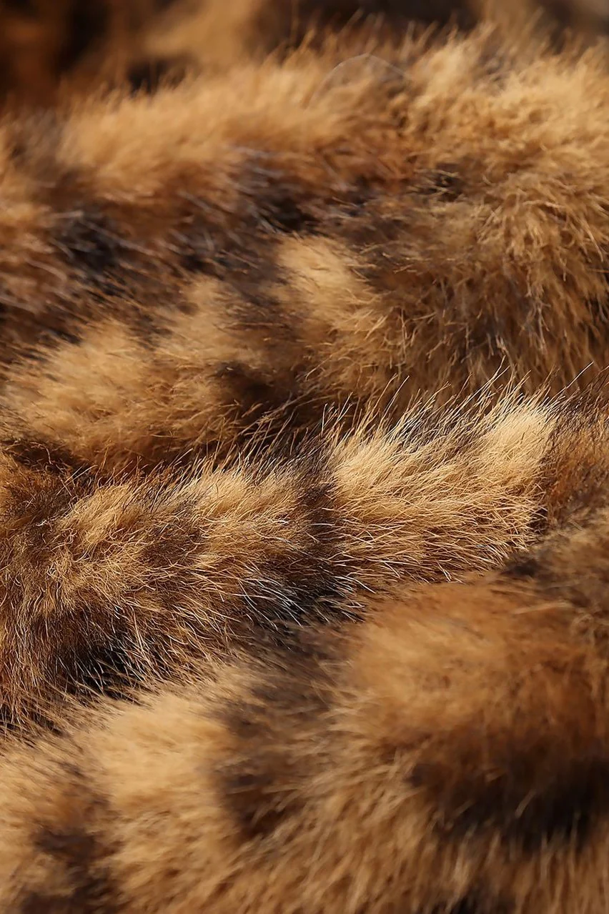 Sexy Animal Faux Fur Coat - Image 4