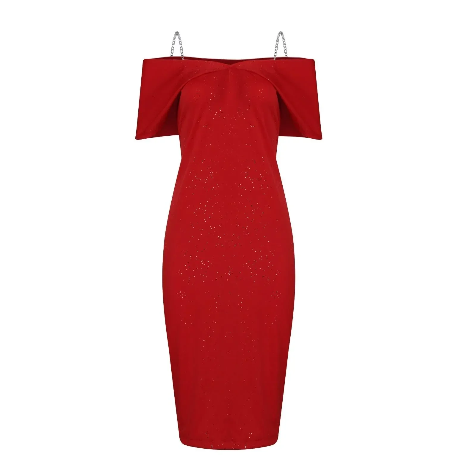 Sexy Off Shoulder Bodycon Formal Summer Slim Fit Party Club Evening Party Dress - Image 4