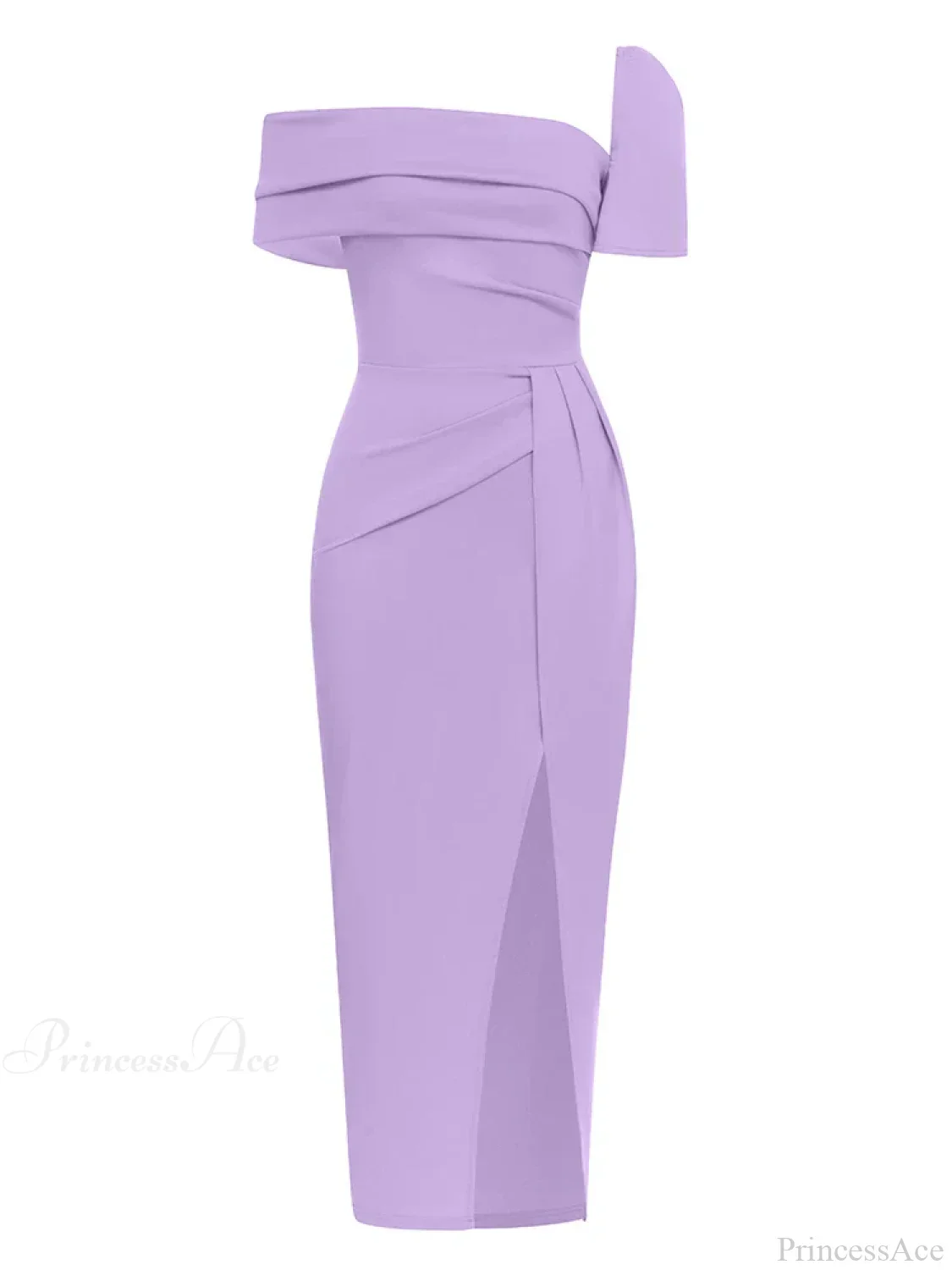 Sexy Square Collar Folds Design Long Dress Short Sleeves Party Dress - Image 9