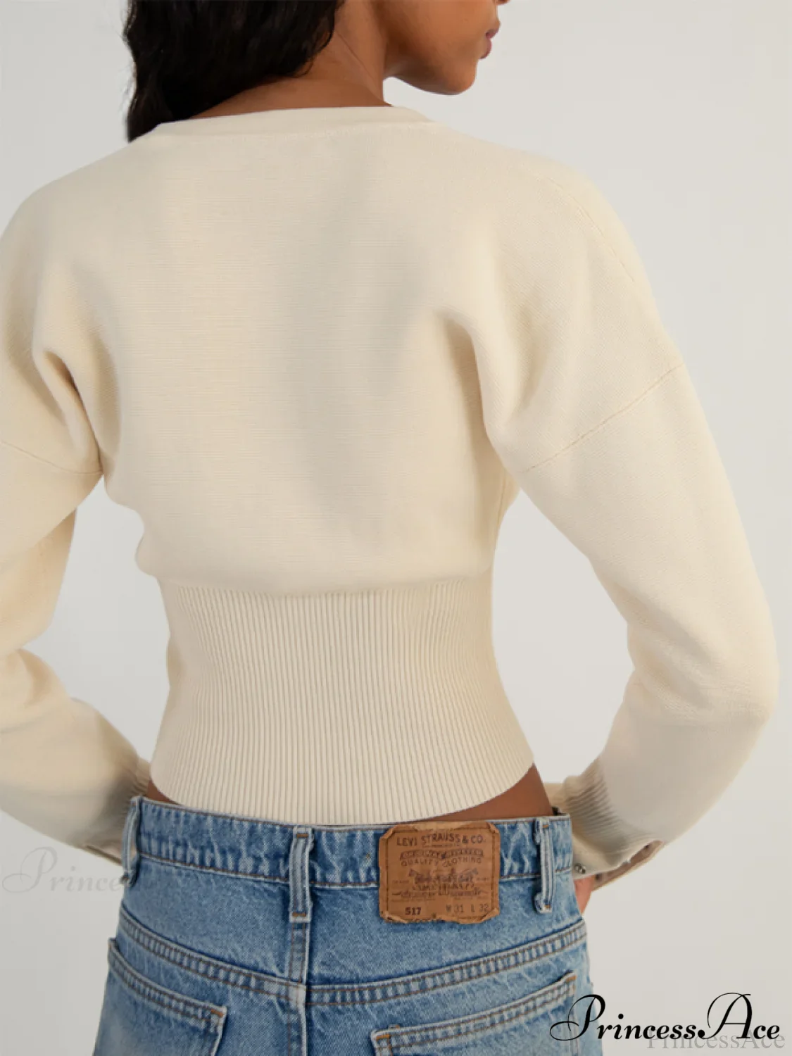 Sexy Women's Button Cardigan - Image 8