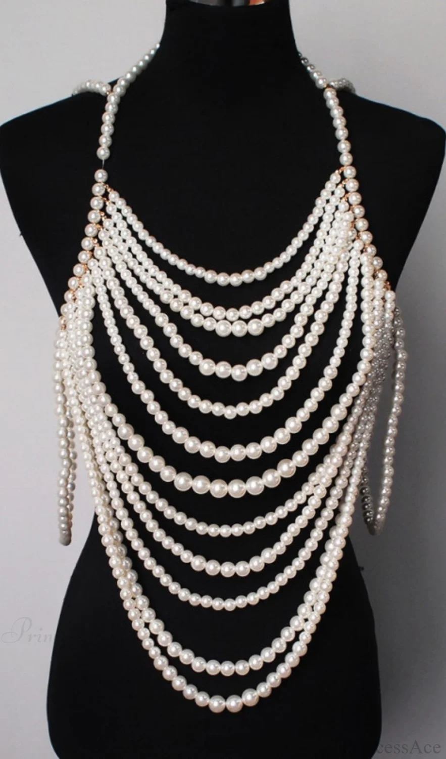 SHAWL WHITE PEARL TOP - Image 4