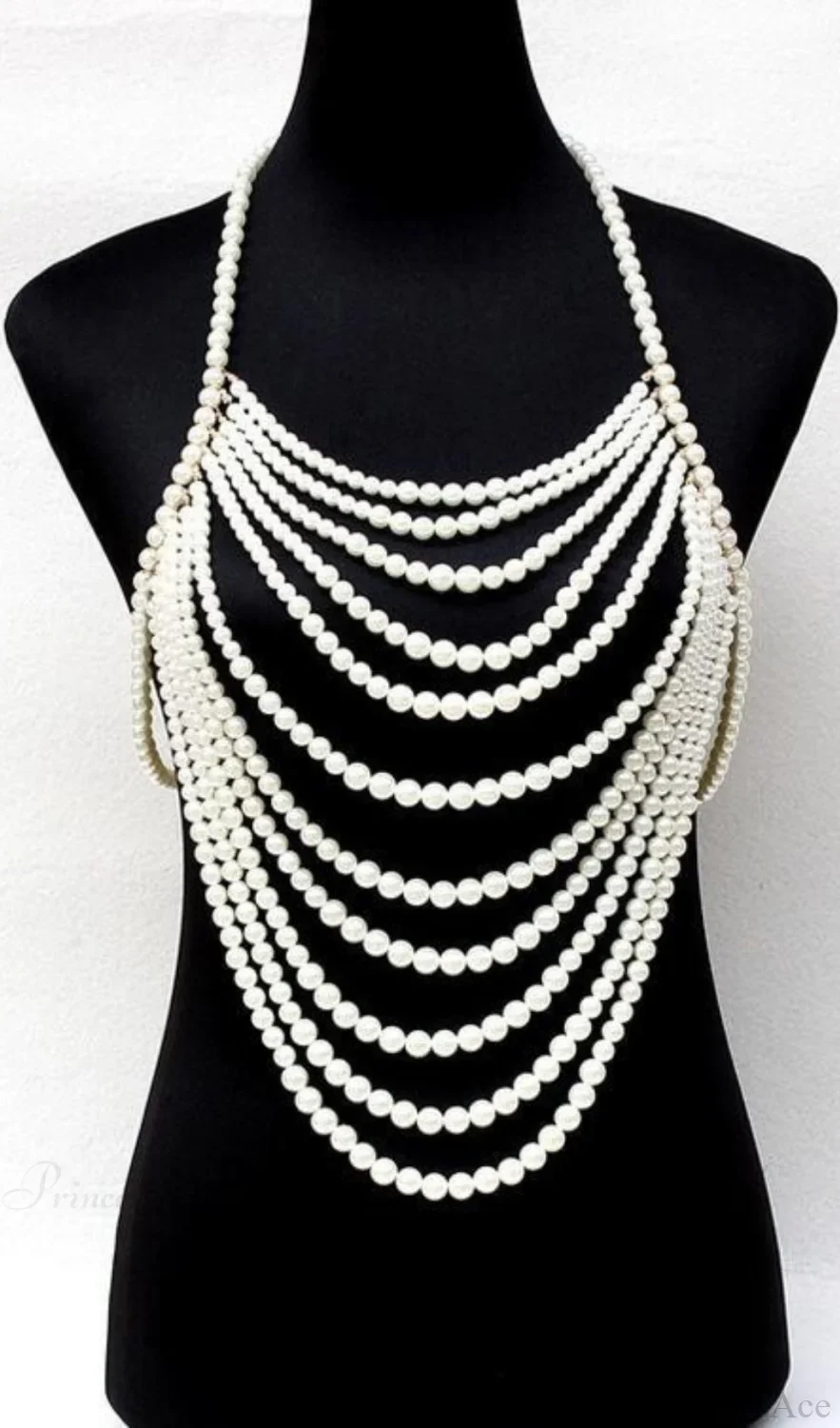 SHAWL WHITE PEARL TOP - Image 5