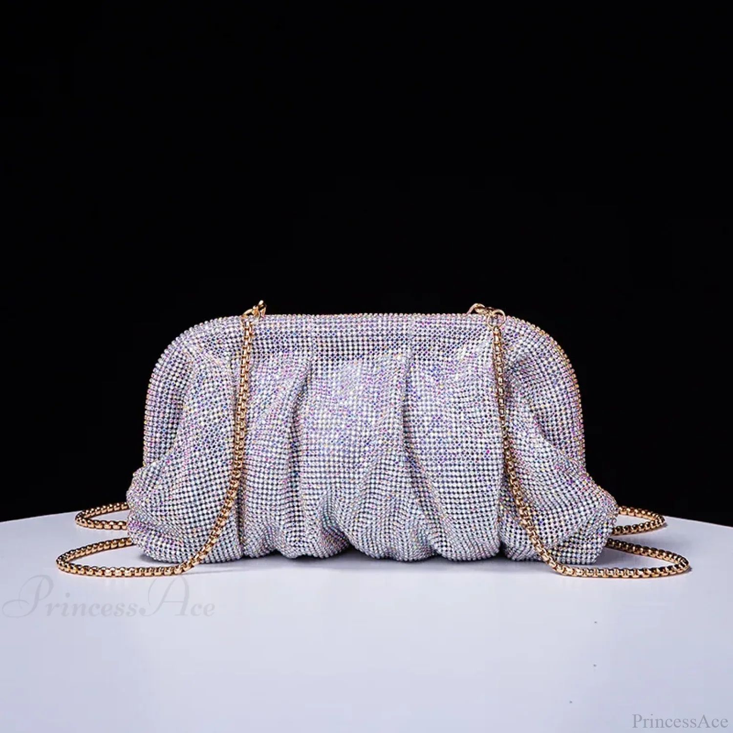 Shiny Rhinestone Wedding Clutch Wristlet - Image 10