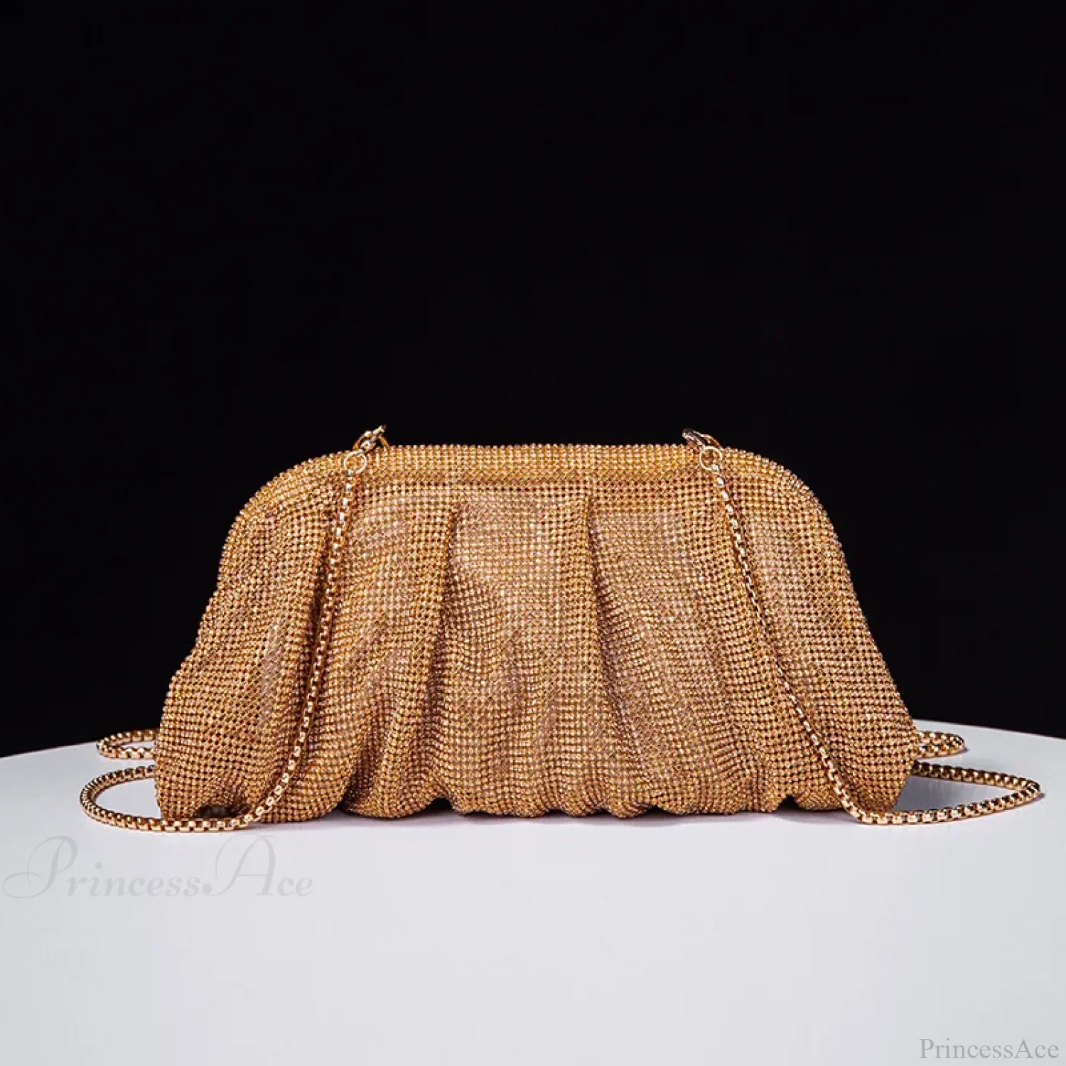 Shiny Rhinestone Wedding Clutch Wristlet - Image 5