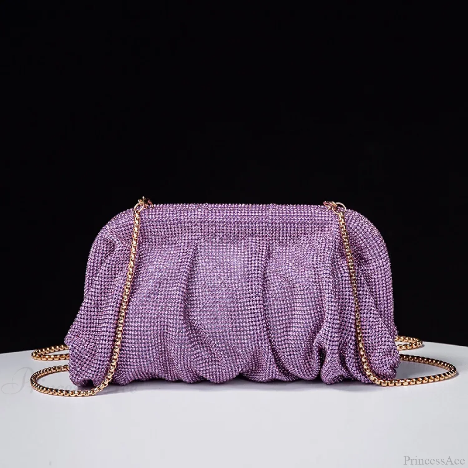 Shiny Rhinestone Wedding Clutch Wristlet - Image 8
