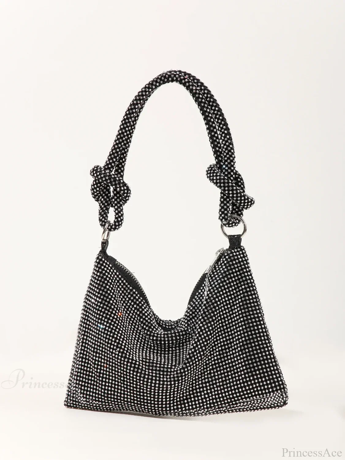 Shiny Rhinestones Elegant Party Wedding Clutch Bag - Image 3
