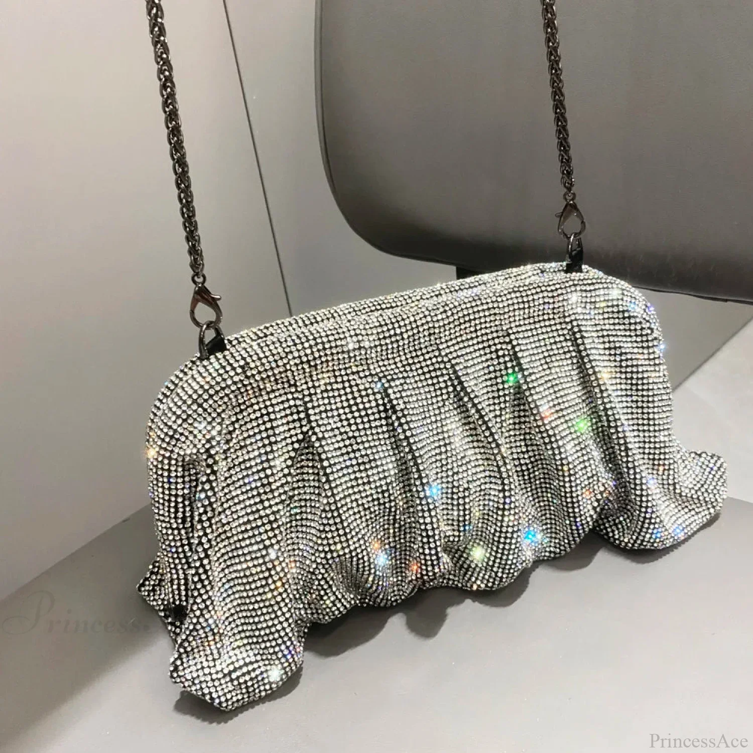 Shiny Rhinestones Handmade Evening Wristlet - Image 10
