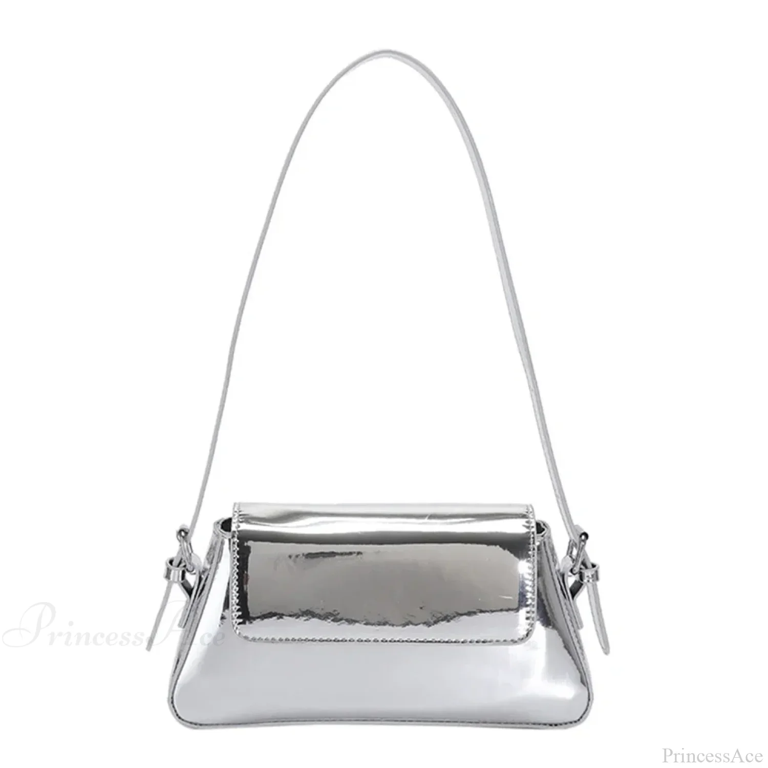 Shiny Shoulder Chain Satchel Wedding Cocktail Clutch Bag - Image 15