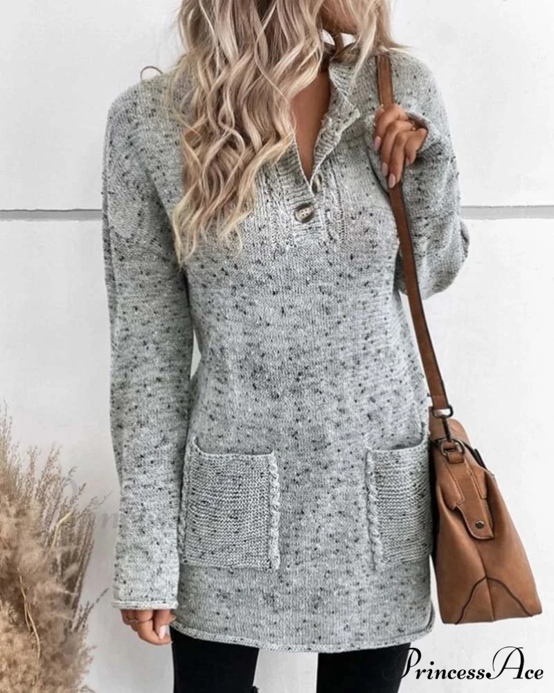 Shoulder with Sweater Drop Pocket Patch