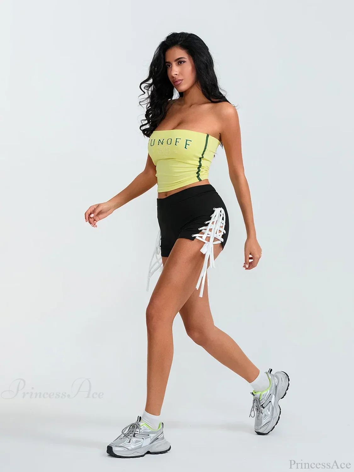 Side Cross Tie-Up Sport Short - Image 3