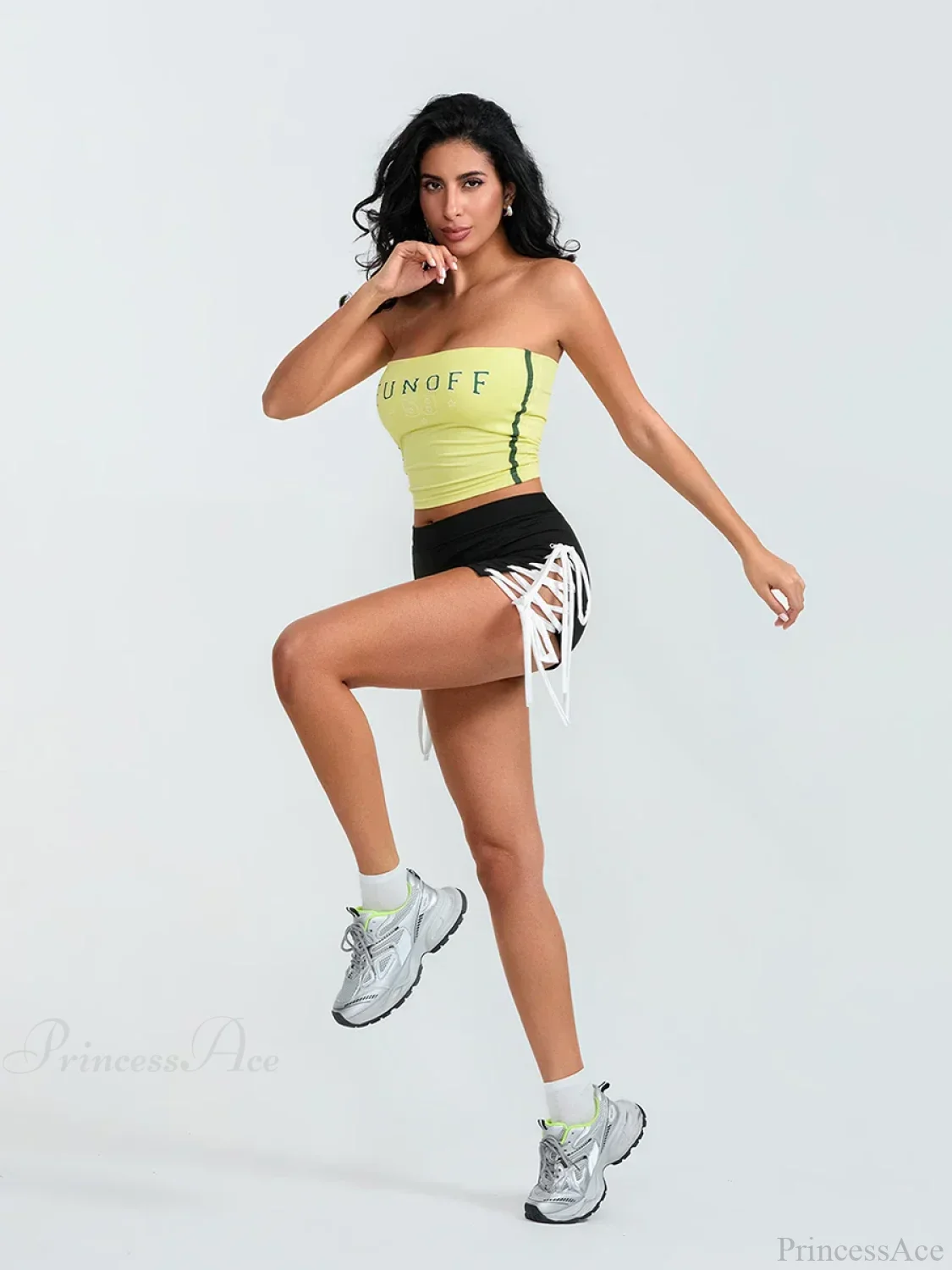 Side Cross Tie-Up Sport Short - Image 4