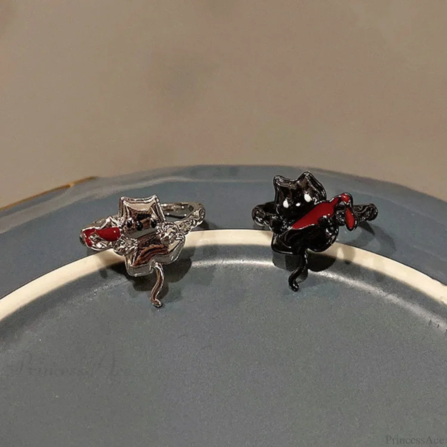 Simple Gothic Inebriated Spirit Ring - Image 3