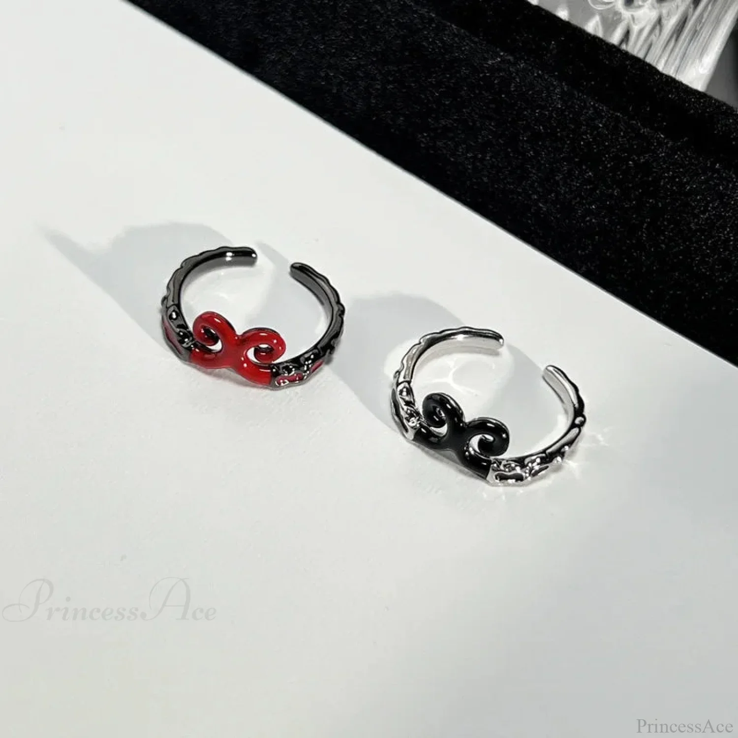 Simple Gothic Inebriated Spirit Ring - Image 4
