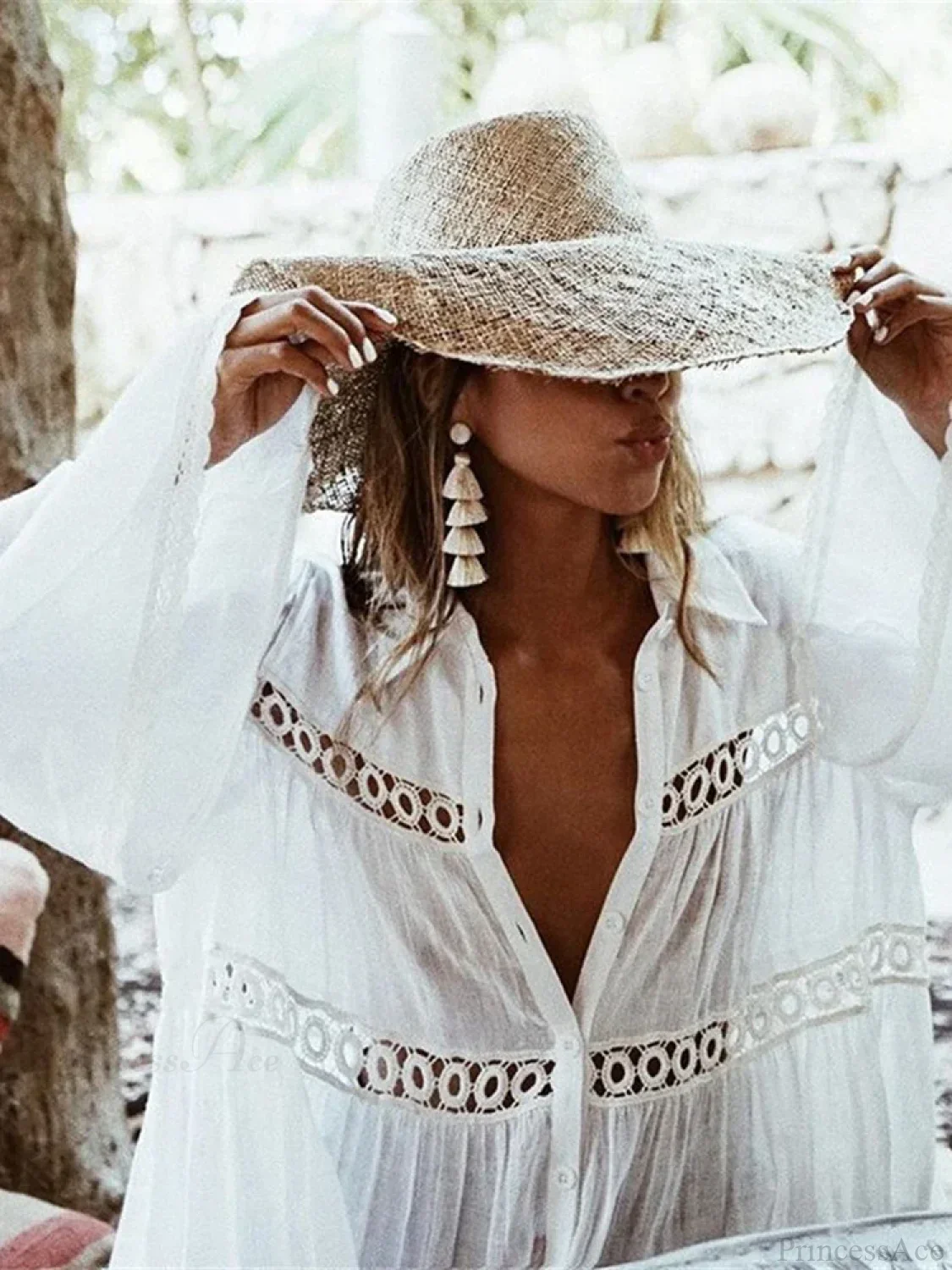 Single Breasted Bikini Cover Up - Image 2