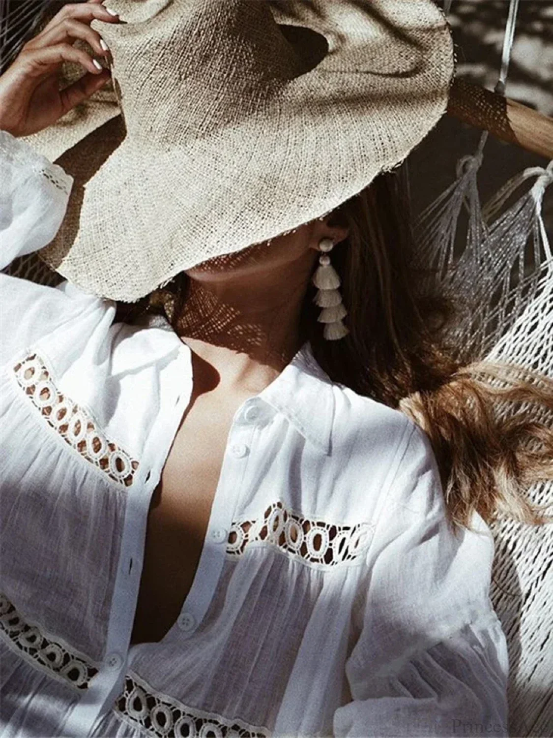 Single Breasted Bikini Cover Up - Image 3