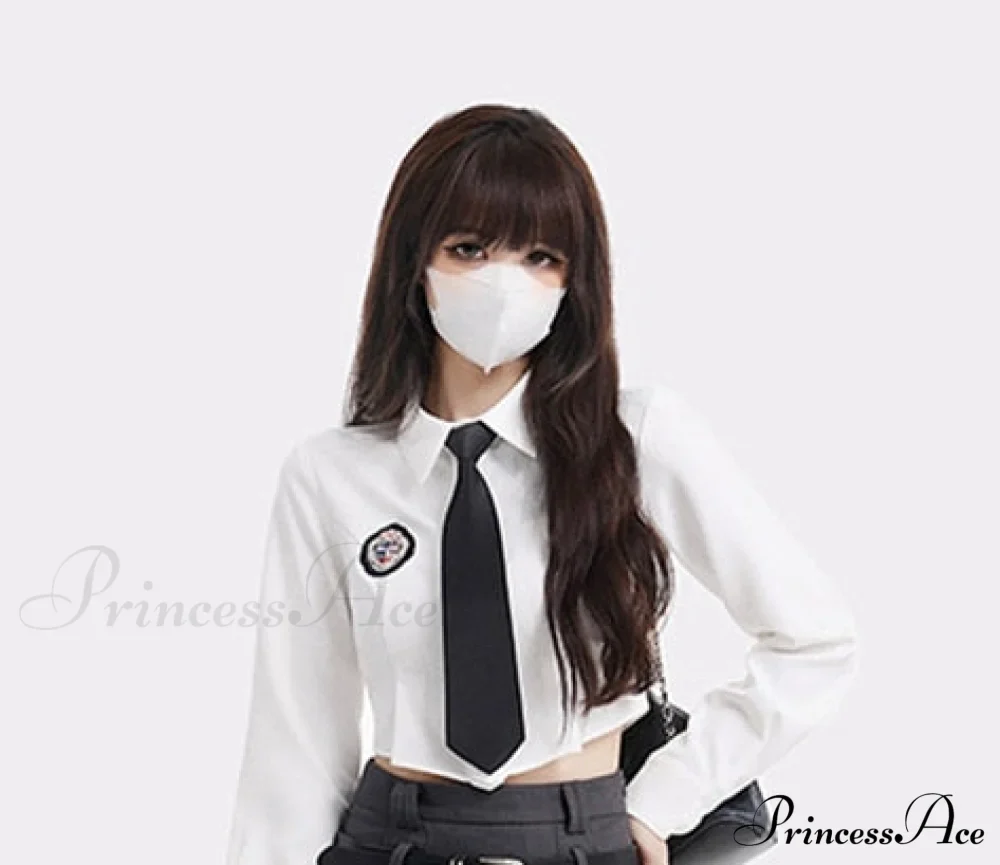 Harajuku A-Line Skirt and Shirt Set - Image 2