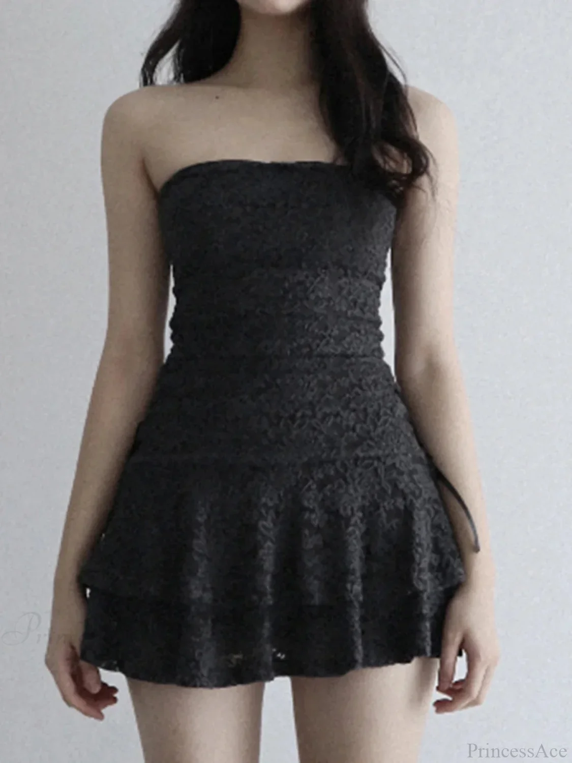 Sleeveless Mesh Cocktail M Dress - Image 6