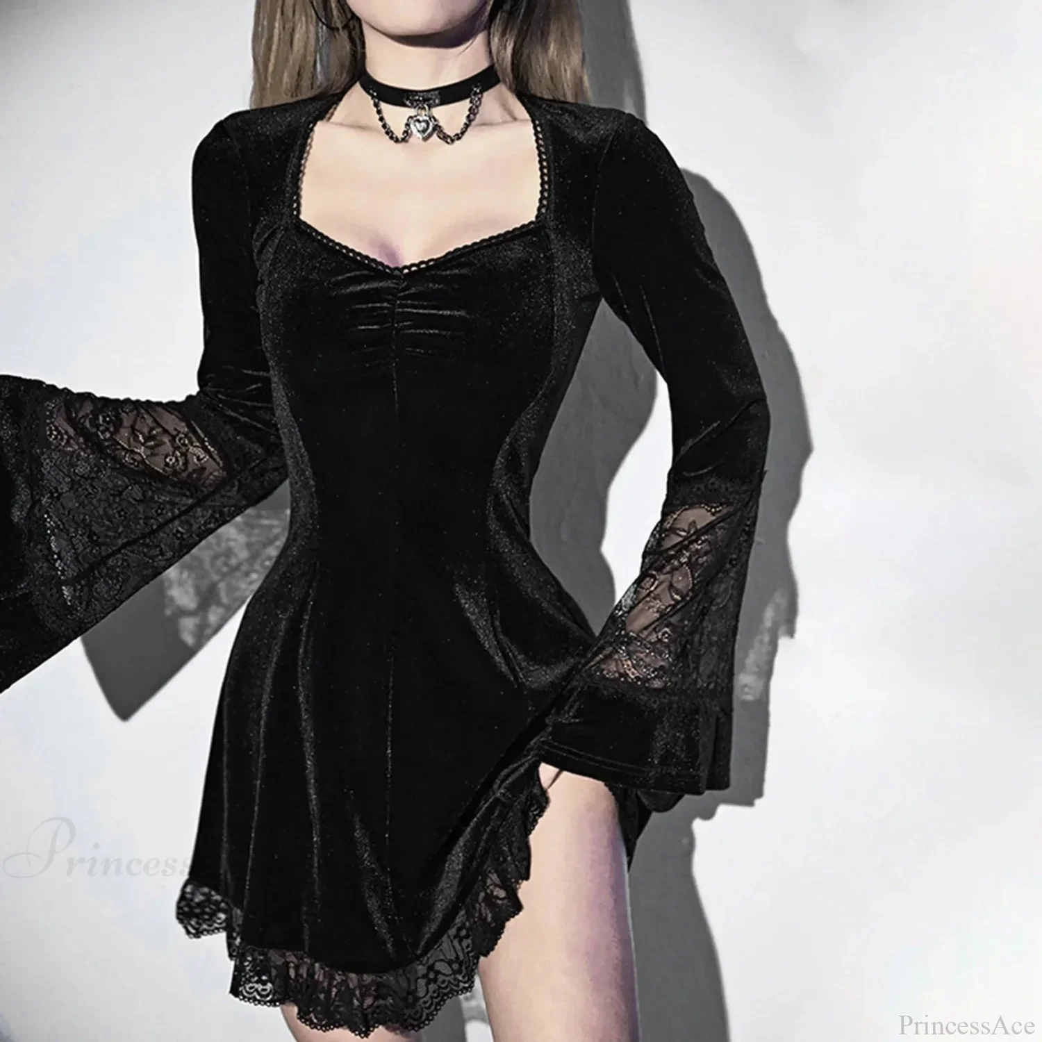 Soft Bell Sleeve Small Dress