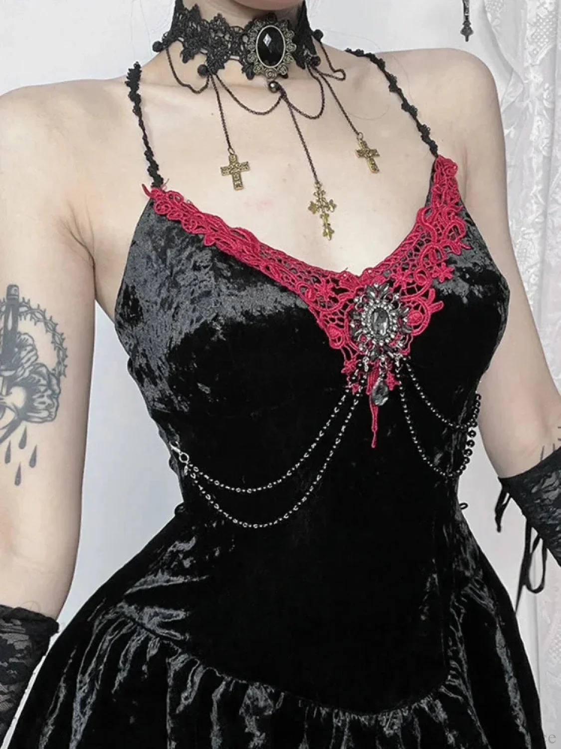 Soft Chain Corset Small Dress - Image 2