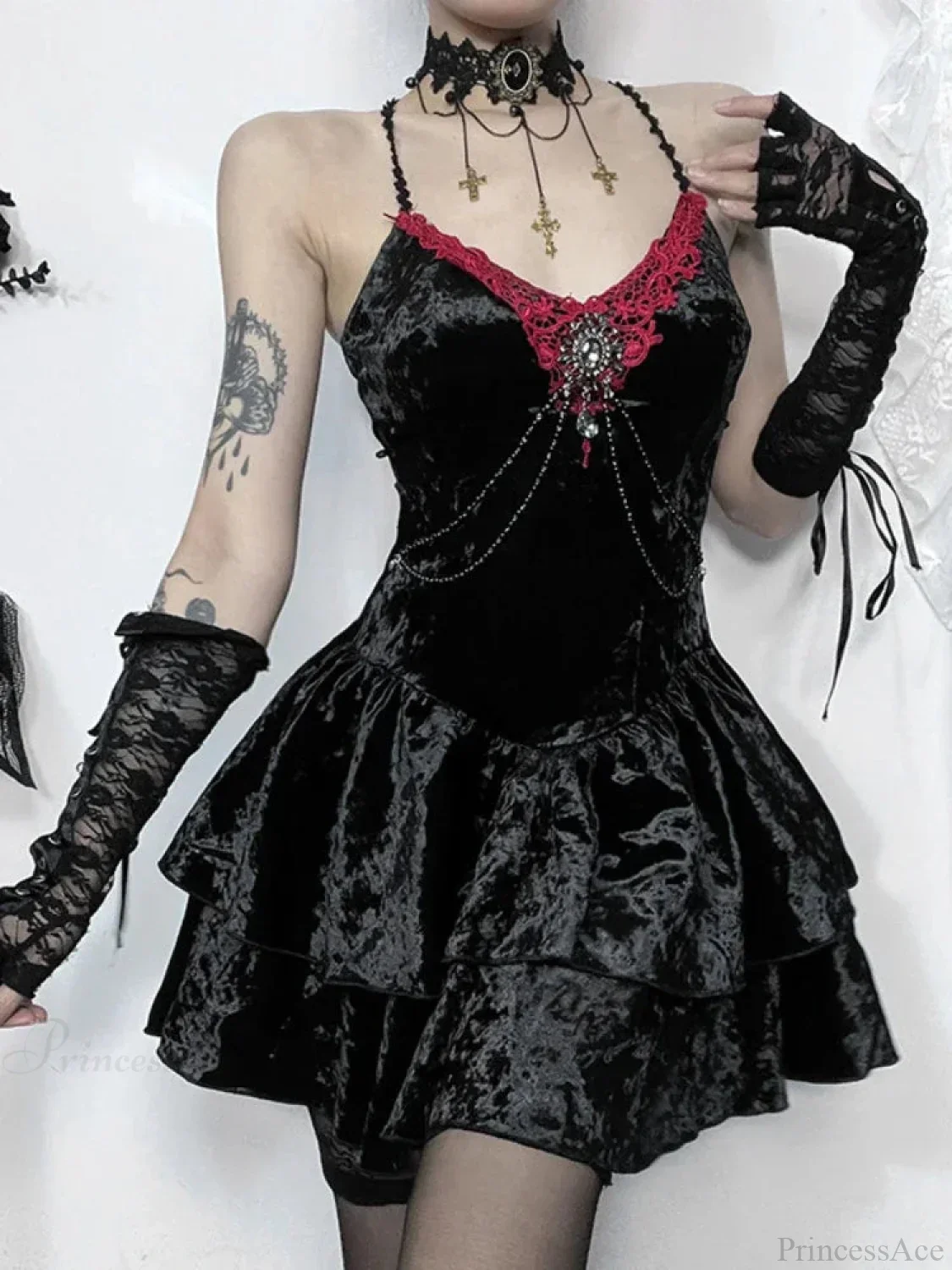 Soft Chain Corset Small Dress - Image 4