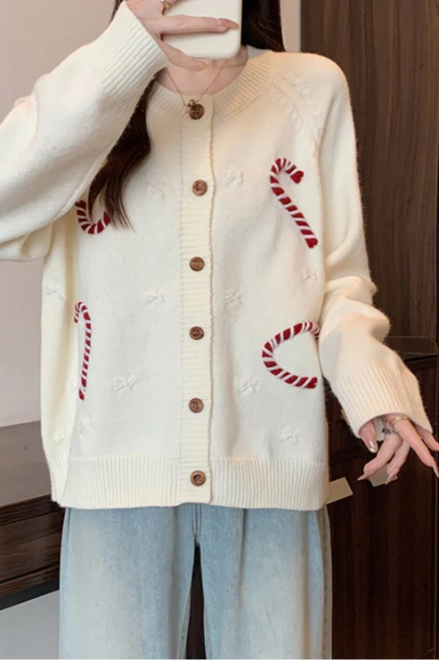 Soft Crochet Knit Cardigan - Image 8