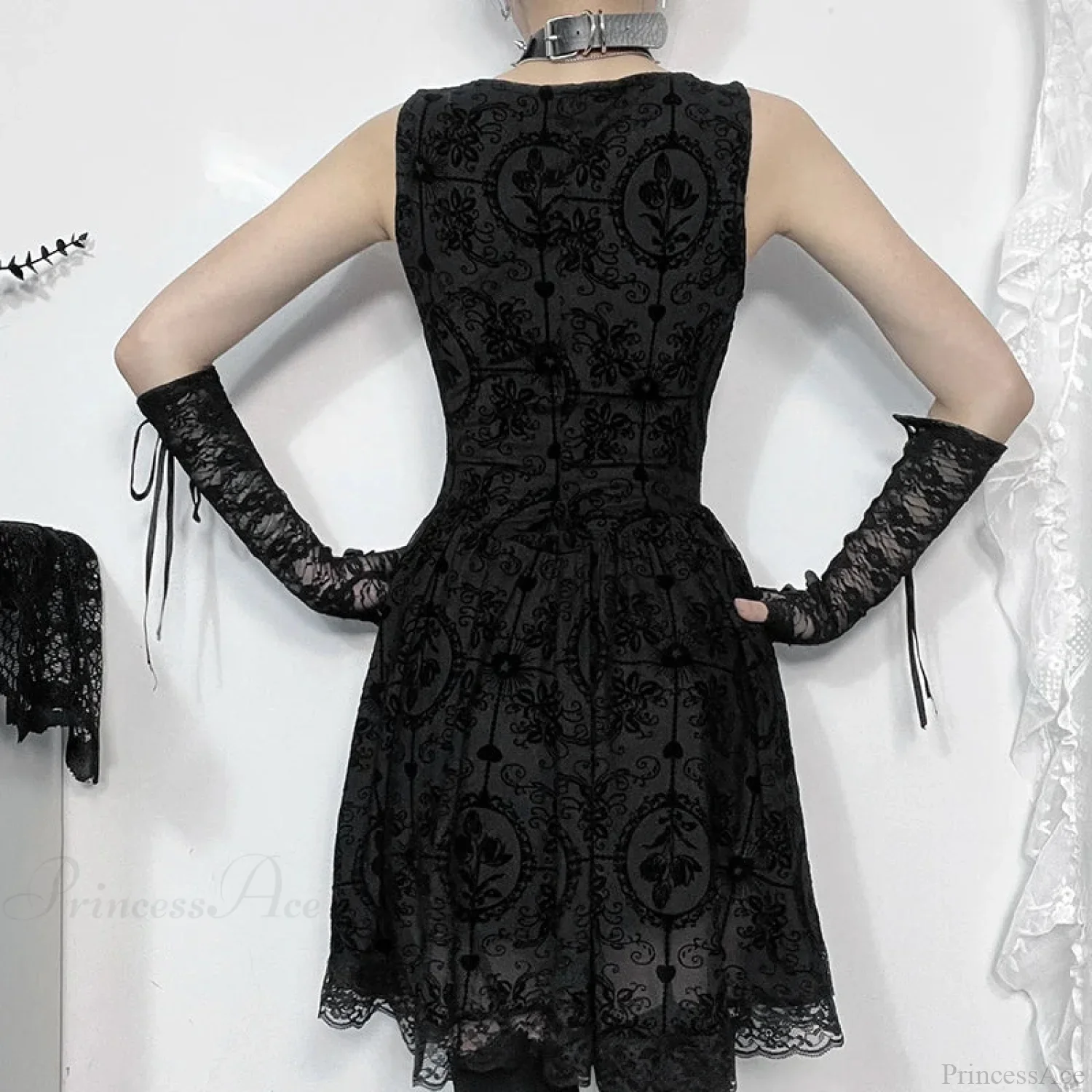Soft Frilled Small Dress - Image 2