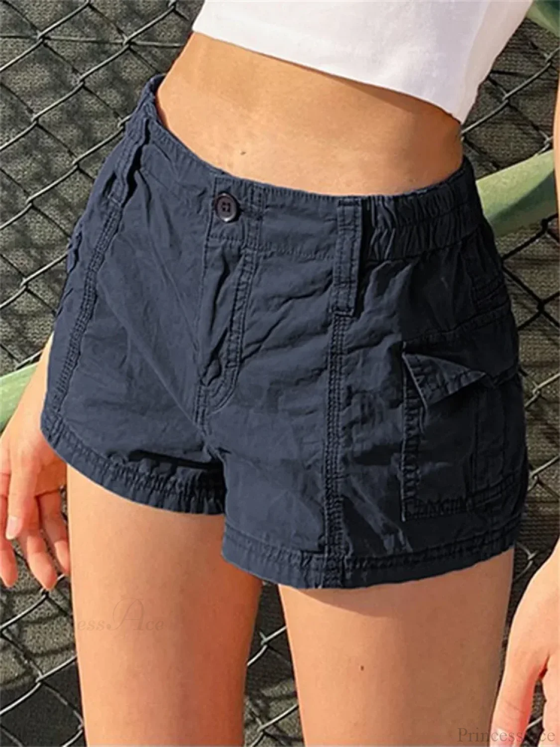 Solid Cargo Pocket Short - Image 2