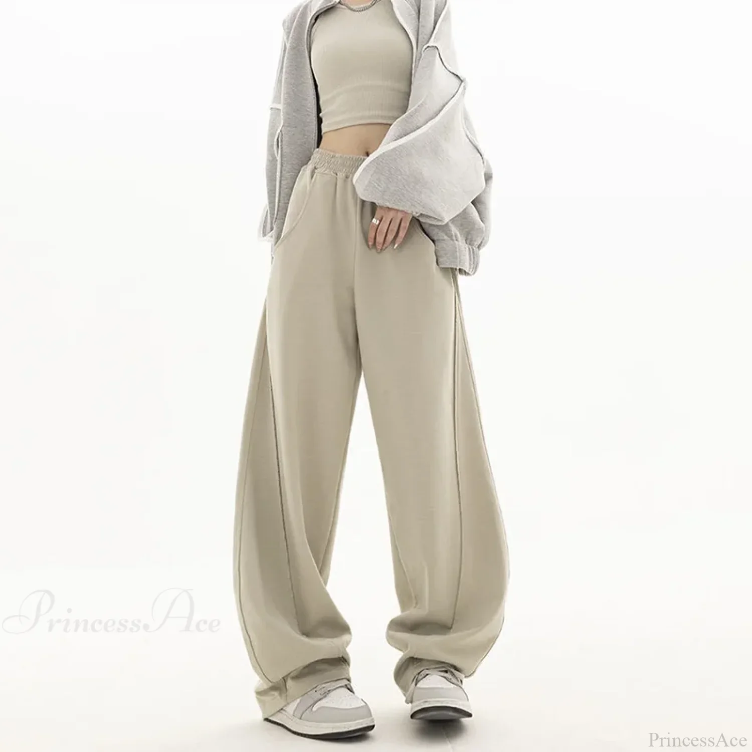 Solid Casual Street Dance Pants - Image 2